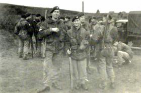 Members of 1 PARA at Ash Ranges, Aldershot, 1951.