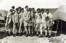 Members of A Coy, 1 PARA, Cyprus, 1956.