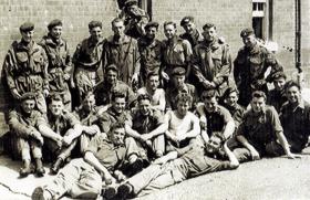 Members of 2 Platoon, A Coy, 1 PARA, Aldershot, 1956.