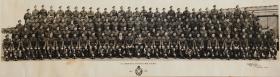 Group photograph 1st Airborne Division Workshops REME October 1945