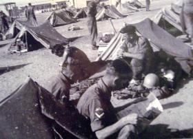 2 PARA's first camp in Egypt, c1952