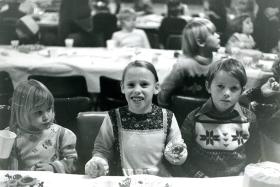 2 PARA Childrens Christmas party, December 1980