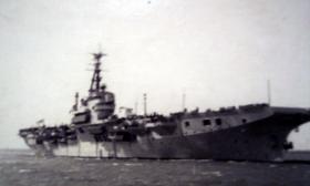 HMS Warrior, c1951