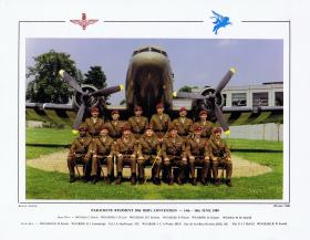 Parachute Regiment 38th RSM’s Convention,  14-16 June 1989.