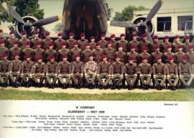 2 Platoon, A Company, 1 PARA, Aldershot, May 1991.