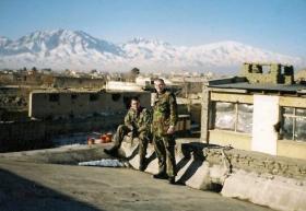 Ptes ‘Ross’ Phillipson and Webster, Afghanistan, 2002.