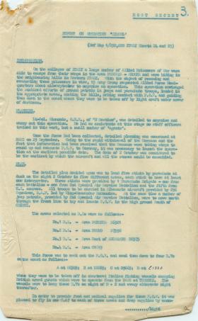 Detailed report of Operation Simcol.