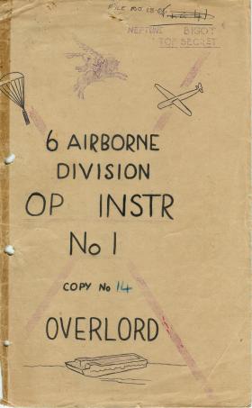 6 Airborne Division operation instructions no. 1, part 1.