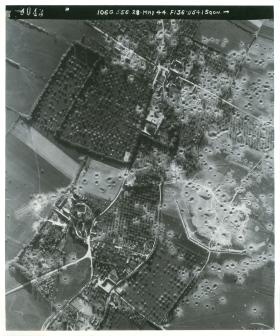 Aerial photos of Merville Battery.