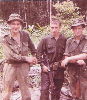 No 1 (Guards) Independent Parachute Company LZ Clearing Borneo, c.1965 