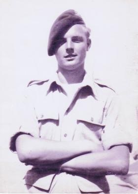 Ronald Barrett in Palestine, 1947