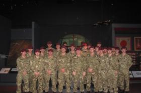 3 PARA group visit to Airborne Assault, February 2012