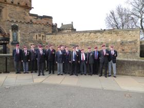 Stirlinshire ABA visit Edinburgh Castle, 2016.
