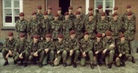 1 Platoon, A Coy, 3 Para. Tidworth, 1982.