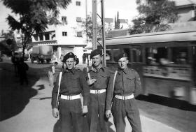 Members of 6th Airborne Divisional Signal Regiment, Palestine, 1947.