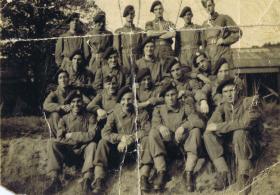 Group photograph of 21st Independent Para Coy at Hardwick, 1942