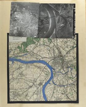 Map and Photographs for Operation Varsity
