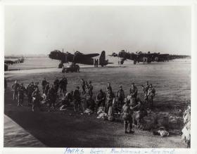 3 Platoon, 21st Independent Parachute Company emplane for Arnhem at RAF Fairford, 17 Sept 1944