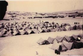 3 PARA tent lines at Amman, Jordan, July 1958