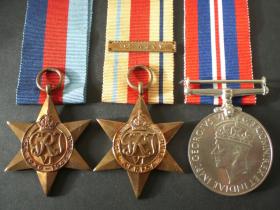 Campaign Medal Set of Pte Mill