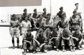 Members of Anti Tank Platoon, 3 PARA, Cyprus 1951.