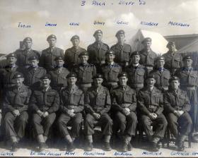 3 PARA Officers Egypt 1953 