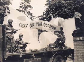 5th Airborne Workshop REME (TA) Tableau during a Coventry procession, 21 May 1949