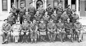 Officers of the 6th Airborne Divisional Signals Bulford 9 September 1943