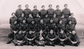 7 Platoon, C COY, 2nd Parachute Battalion, Hungerton Hall, Grantham, England, 1944