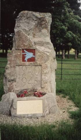 The Airborne Memorial at the Drop Zone on Tatton Park