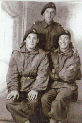 Men of B Company, 1st Battalion The Border Regiment (Airborne), Putignano, Italy, 1943