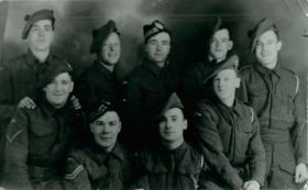 Members of C Company, 2nd Parachute Battalion prior to the Bruneval raid, 1942.