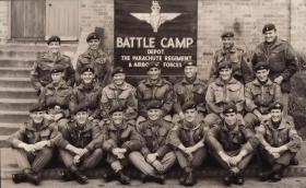 Group photograph of Brecon Battle Camp, 1961