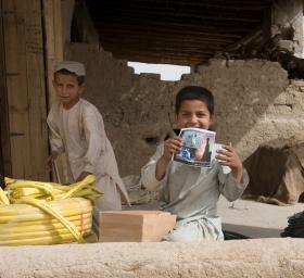 Children in Afghanistan, April 2008