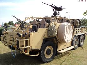 Coyote TSV at 70th anniversary of Airborne Forces, Colchester, July 2010