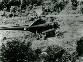 First helicopter casualty evacuation in Malaya.