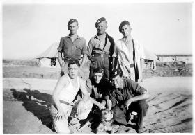 Group photo in camp – Palestine 1946