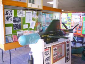 Inside the Airborne Forces Museum, Aldershot