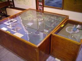 Briefing model at the Airborne Forces Museum, Aldershot