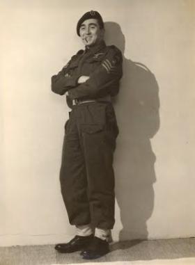 Portrait of S/Sgt Jim Wallwork, 1943