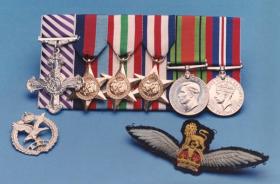 Medal set of Cpt Bill Barrie DFC