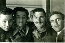 Men from 2nd Parachute Battalion, Palestine, 1946.