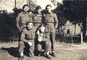 Five men of the 2nd Parachute Battalion prior to Arnhem c1944.
