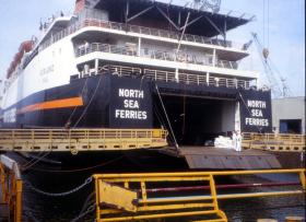MV Norland at Portsmouth 26 March 1982