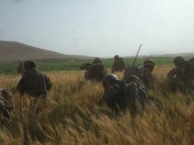3 PARA on operations in Afghanistan