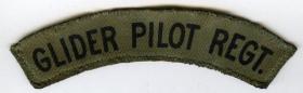 Original shoulder title for the Glider Pilot Regiment