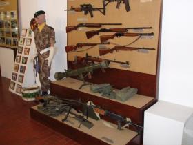 A Weapons Display at the Portuguese Airborne Museum, Tancos