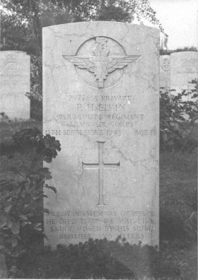 Percy Henry Elvin gravestone