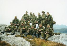Ptls Platoon - Skye Camp 01 - Cuillins in Background