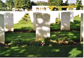 RSM Cunningham's Grave, Ranville Cemetery